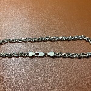 Tecnigold 18K White Gold bead ball chain bracelet made in Italy